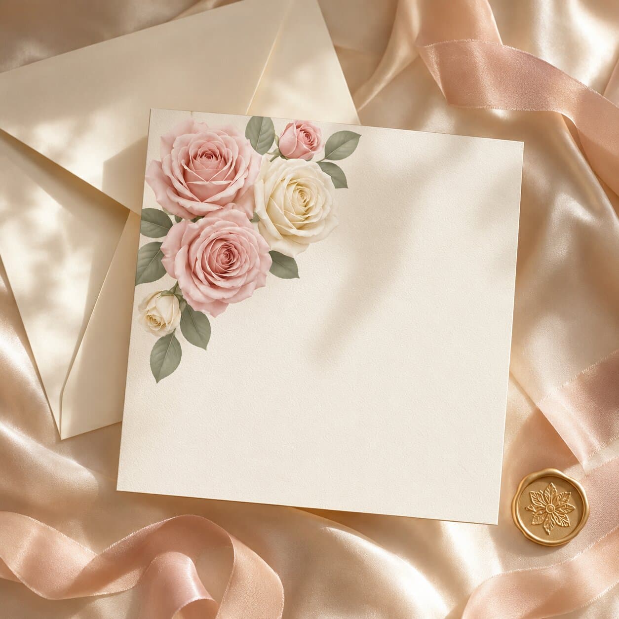 Luxury Floral Corner Clipart, Romantic Flowers, Sage Leaves, Elegant Design mockup 1