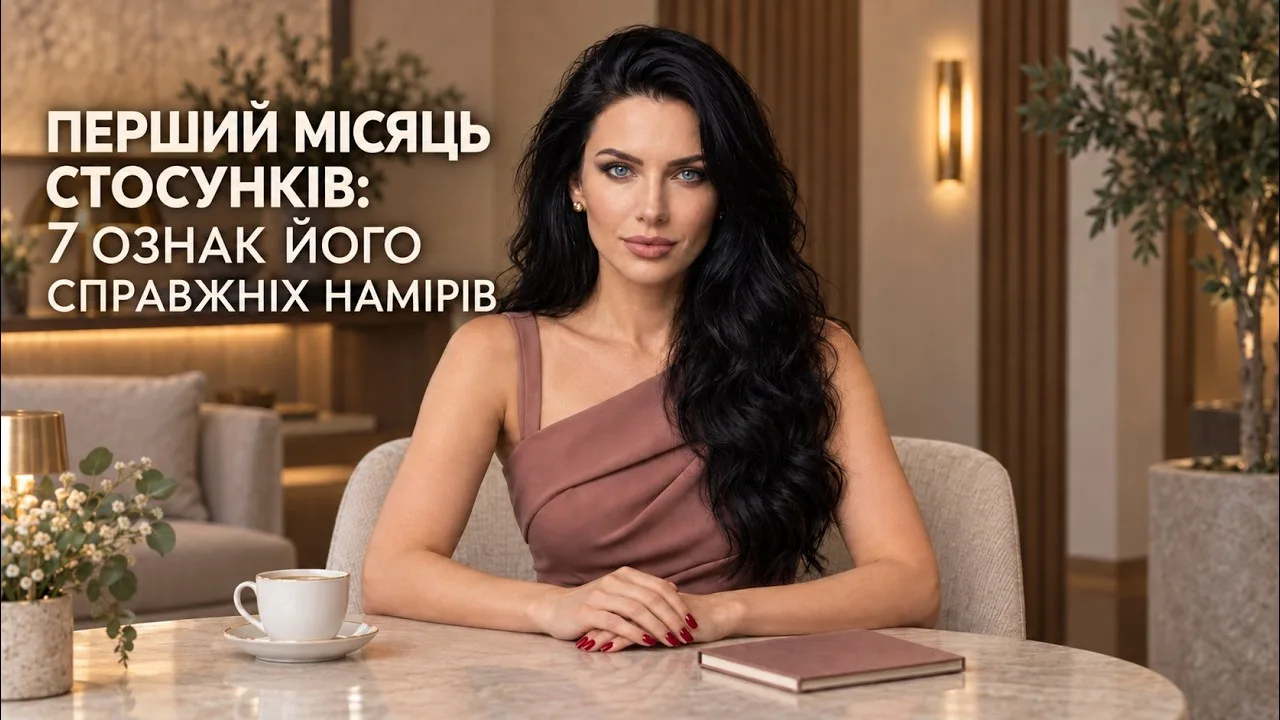 Прев'ю відео на YouTube «Перший місяць стосунків: 7 ознак його справжніх намірів»